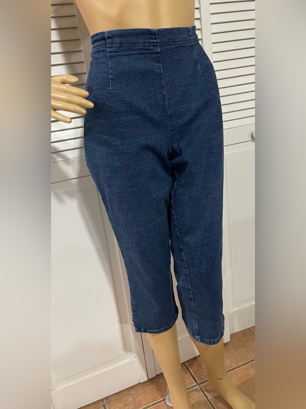 Faded Glory Stretch Denim in Indigo Blue